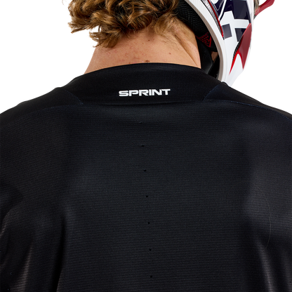 Camisola TROY LEE DESIGNS SPRINT Mangas Compridas Preta