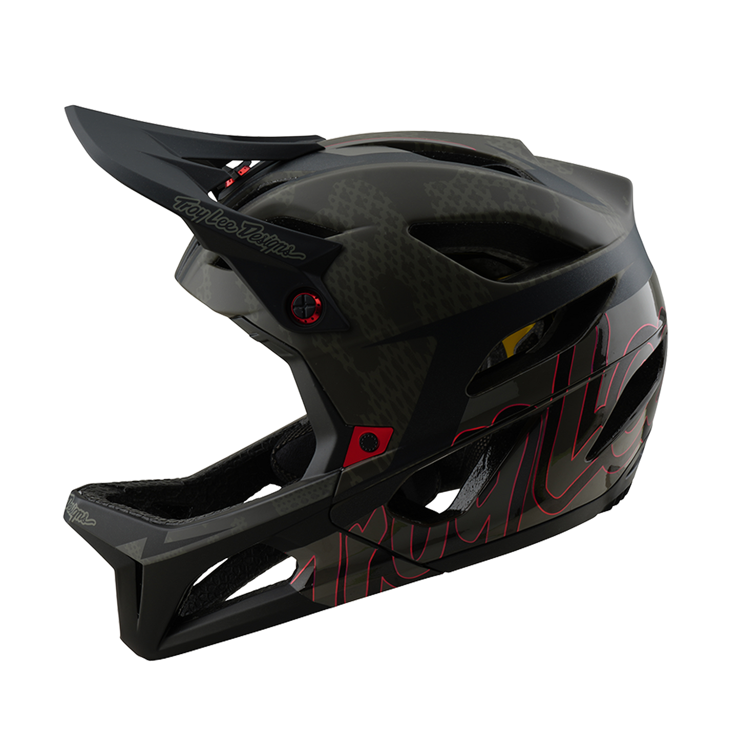 Capacete MTB TROY LEE DESIGNS STAGE NEAUWAVE MIPS Camuflagem Cáqui 2025