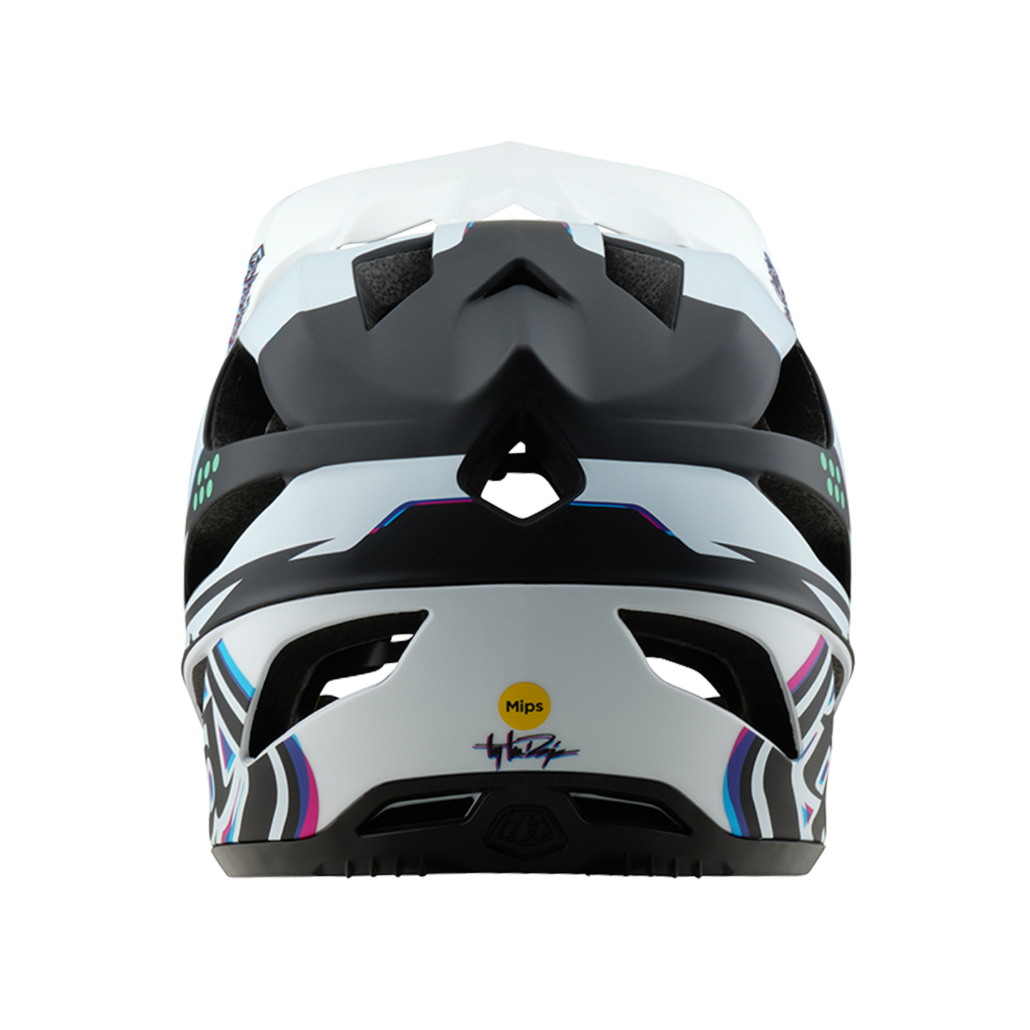 Capacete de BTT TROY LEE DESIGNS STAGE MIPS Preto/Branco