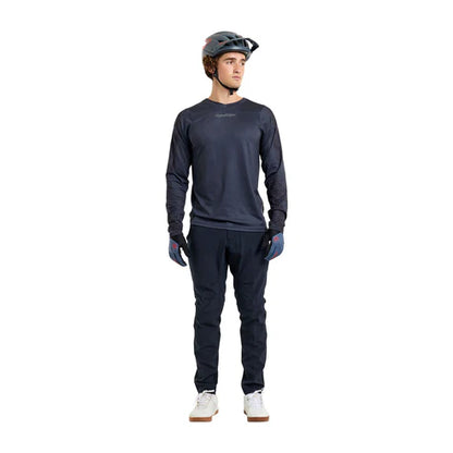 Maillot TROY LEE DESIGNS SKYLINE CHILL Mangas Compridas Azul