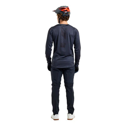Maillot TROY LEE DESIGNS SKYLINE CHILL Mangas Compridas Azul