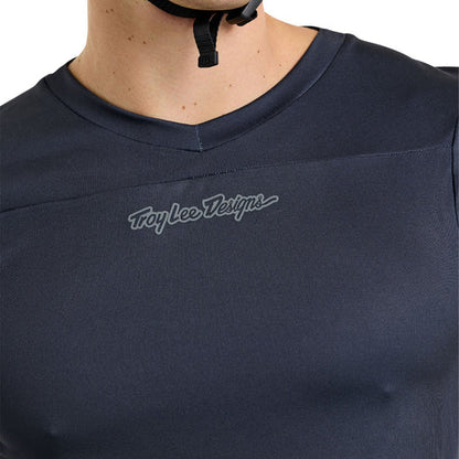 Maillot TROY LEE DESIGNS SKYLINE CHILL Mangas Compridas Azul