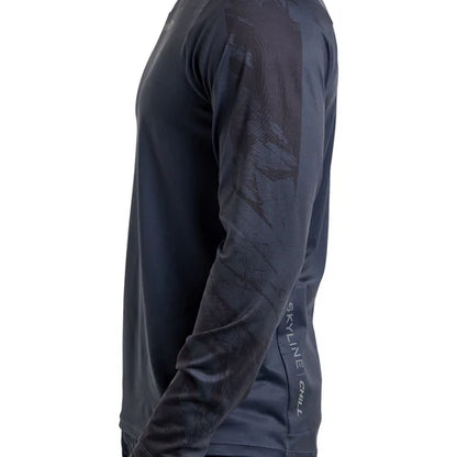 Maillot TROY LEE DESIGNS SKYLINE CHILL Mangas Compridas Azul