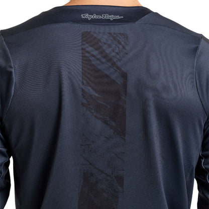 Maillot TROY LEE DESIGNS SKYLINE CHILL Mangas Compridas Azul