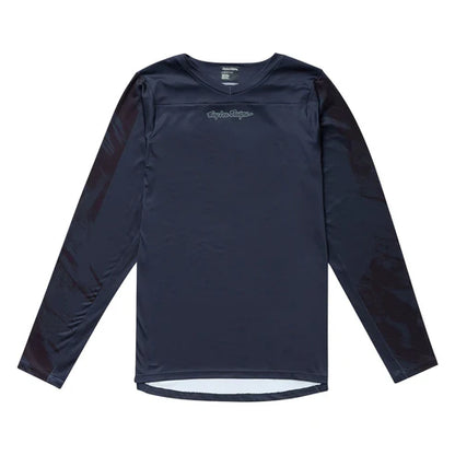Maillot TROY LEE DESIGNS SKYLINE CHILL Mangas Compridas Azul