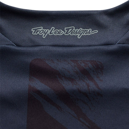 Maillot TROY LEE DESIGNS SKYLINE CHILL Mangas Compridas Azul