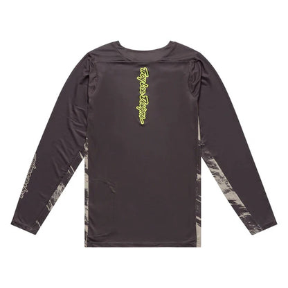 Camisola TROY LEE DESIGNS SKYLINE Mangas Longas Cinzento/Preto