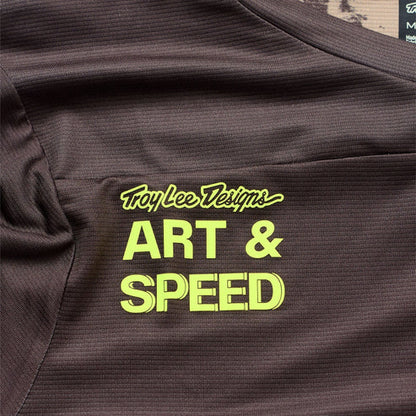 Camisola TROY LEE DESIGNS SKYLINE Mangas Longas Cinzento/Preto