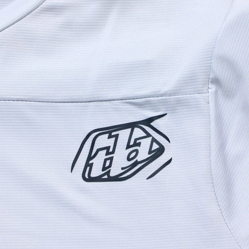 TROY LEE DESIGNS SKYLINE Camisola de manga comprida branca/vermelha