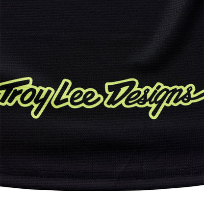 Maillot TROY LEE DESIGNS SPRINT Mangas Compridas Preto/Amarelo
