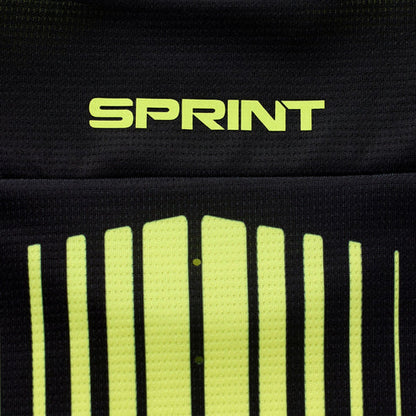Maillot TROY LEE DESIGNS SPRINT Mangas Compridas Preto/Amarelo
