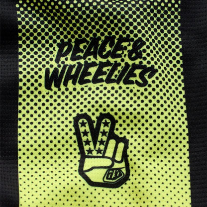 Maillot TROY LEE DESIGNS SPRINT Mangas Compridas Preto/Amarelo