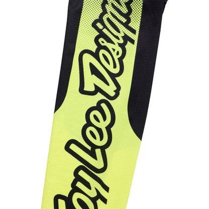 Maillot TROY LEE DESIGNS SPRINT Mangas Compridas Preto/Amarelo