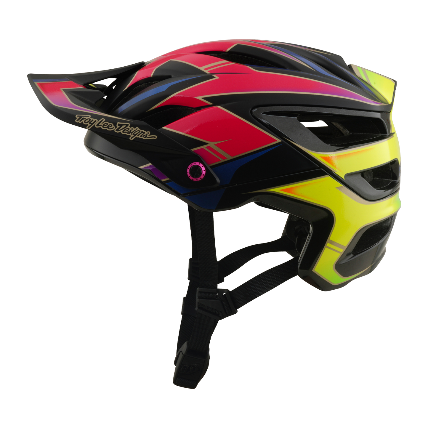 Capacete de BTT TROY LEE DESIGNS A3 MIPS ELECTRA Preto