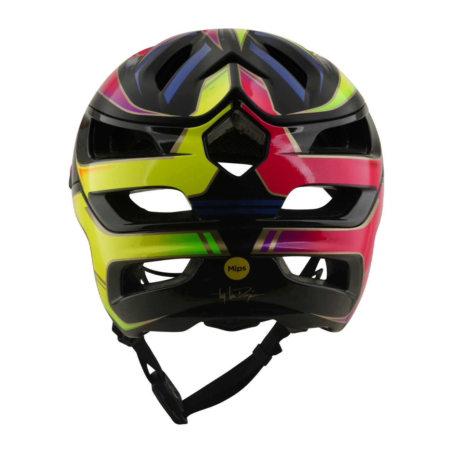 Capacete de BTT TROY LEE DESIGNS A3 MIPS ELECTRA Preto
