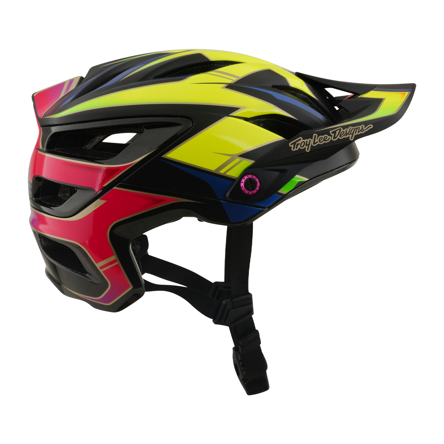 Capacete de BTT TROY LEE DESIGNS A3 MIPS ELECTRA Preto