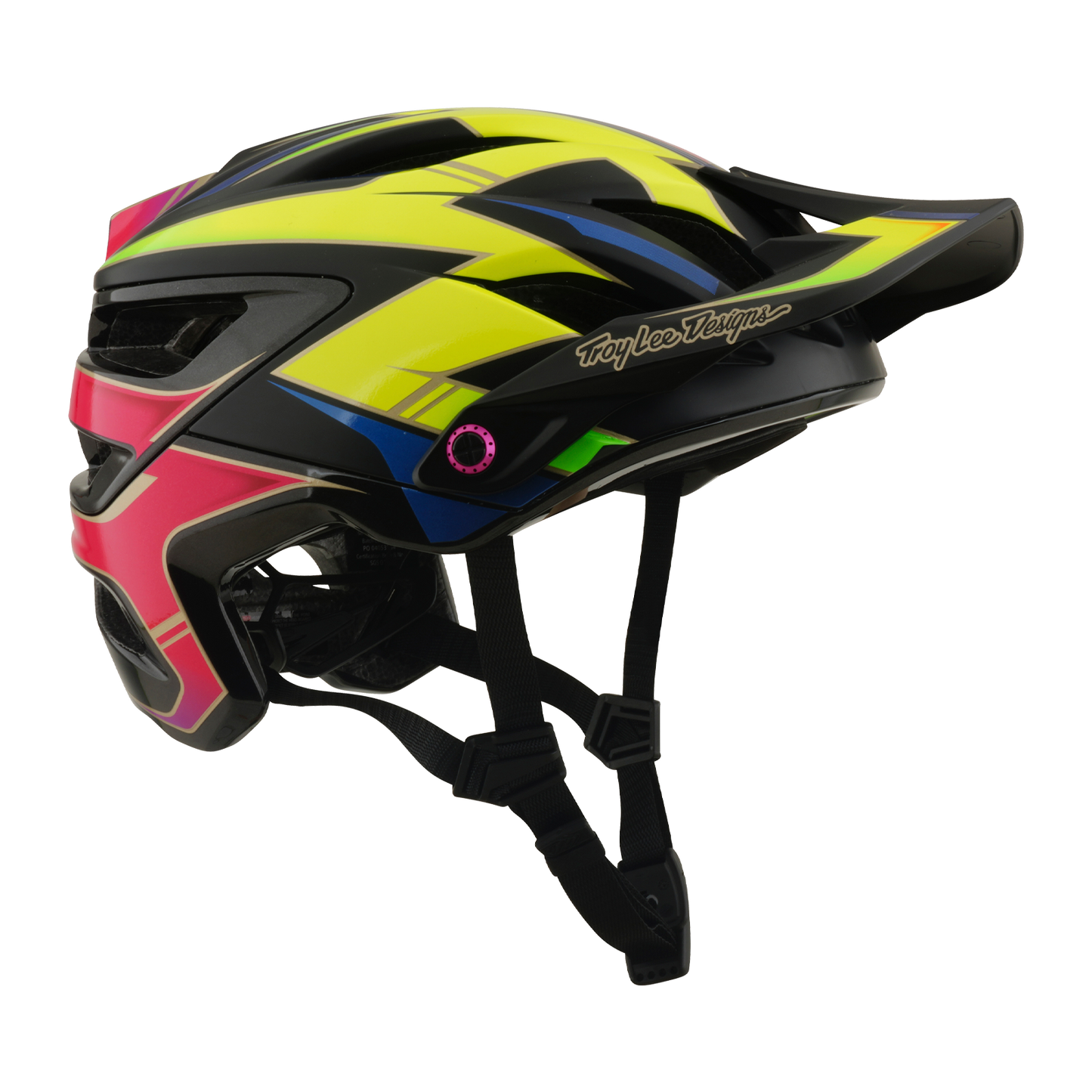 Capacete de BTT TROY LEE DESIGNS A3 MIPS ELECTRA Preto
