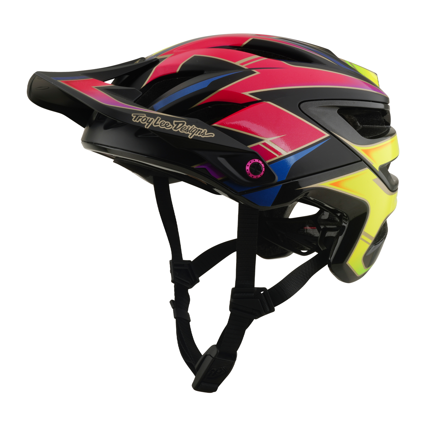 Capacete de BTT TROY LEE DESIGNS A3 MIPS ELECTRA Preto