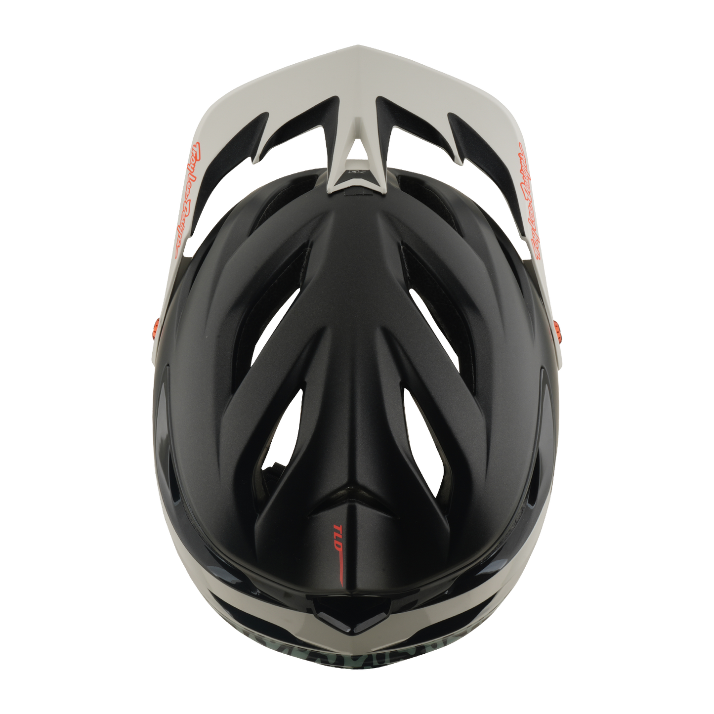 Capacete de BTT TROY LEE DESIGNS A3 MIPS HALO PUMICE Carvão vegetal/branco