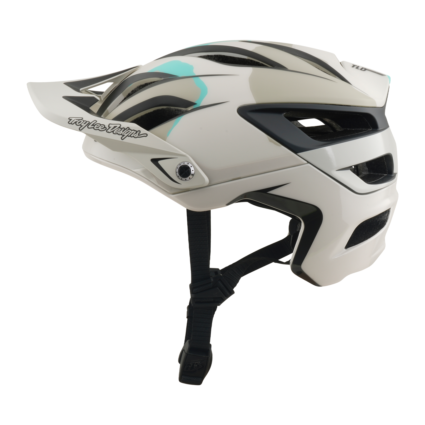 Capacete MTB TROY LEE DESIGNS A3 MIPS HALO PUMICE Branco/Camo