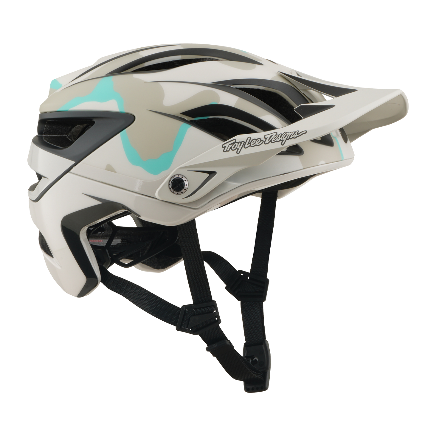Capacete MTB TROY LEE DESIGNS A3 MIPS HALO PUMICE Branco/Camo