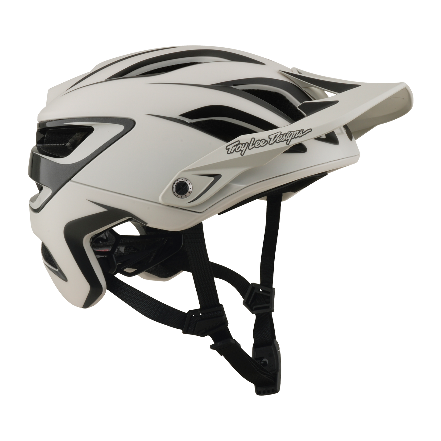 Capacete de BTT TROY LEE DESIGNS A3 MIPS UNO PUMICE Branco