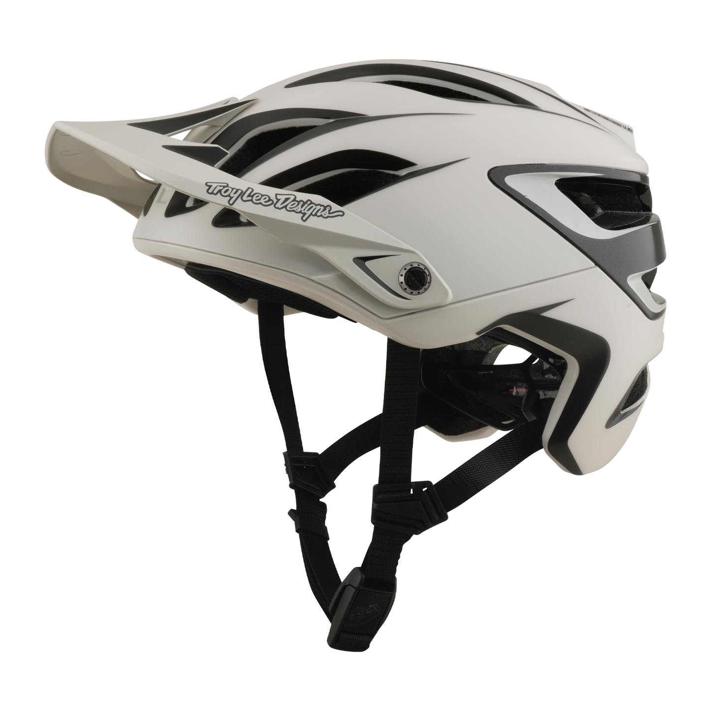Capacete de BTT TROY LEE DESIGNS A3 MIPS UNO PUMICE Branco