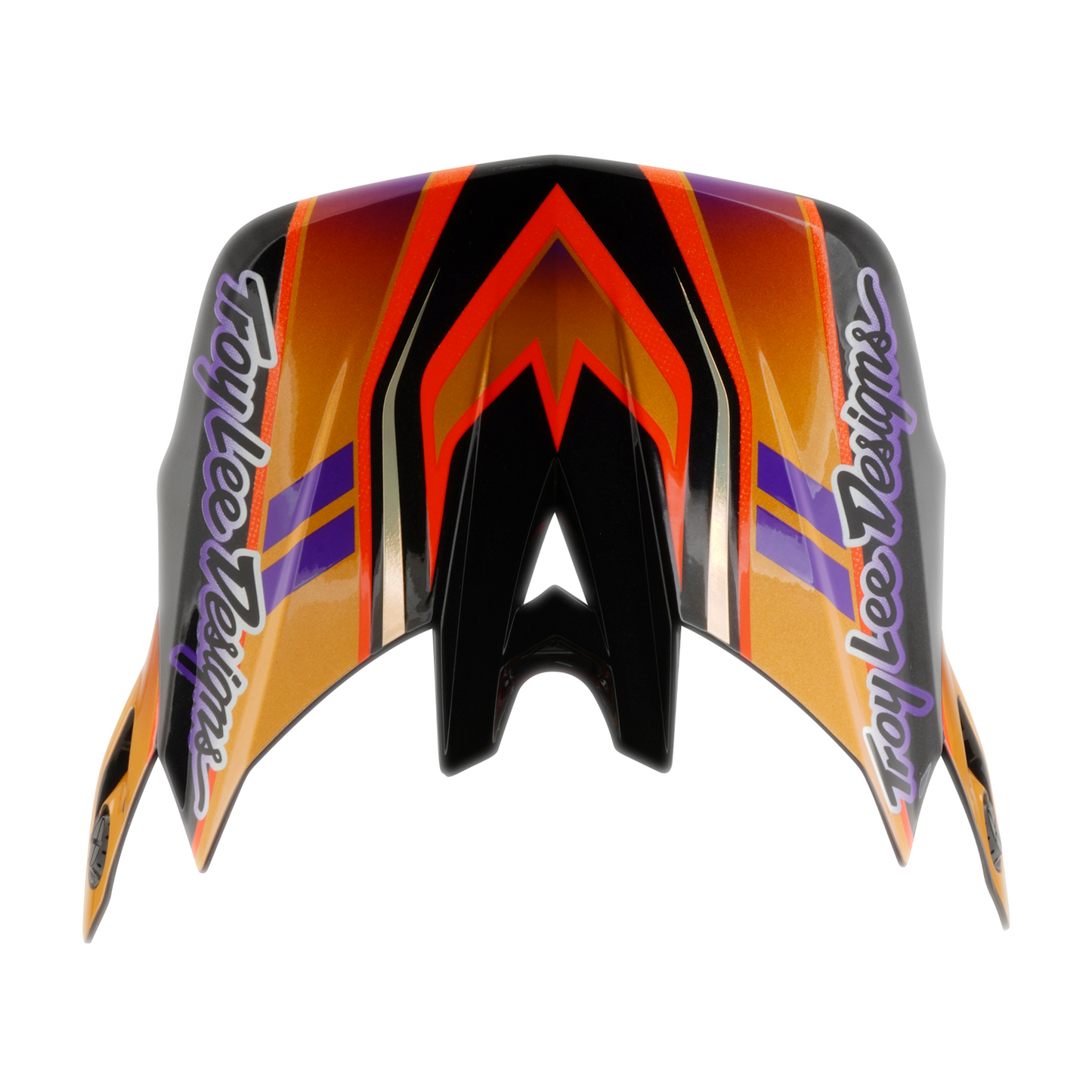 Capacete de BTT TROY LEE DESIGNS D4 CARBON MIPS Crest Gold