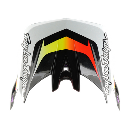 Capacete de BTT TROY LEE DESIGNS D4 CARBON MIPS Lined Up Preto/Amarelo