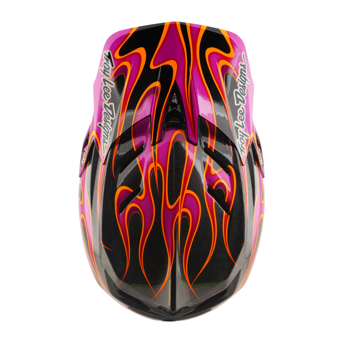 Capacete de BTT TROY LEE DESIGNS D4 CARBON MIPS Carbono Torcido/Magenta