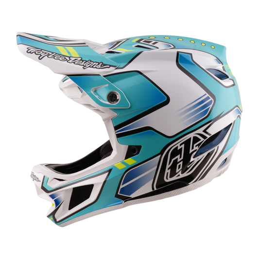 Capacete MTB TROY LEE DESIGNS D4 COMPOSITE MIPS CREST REAL Green