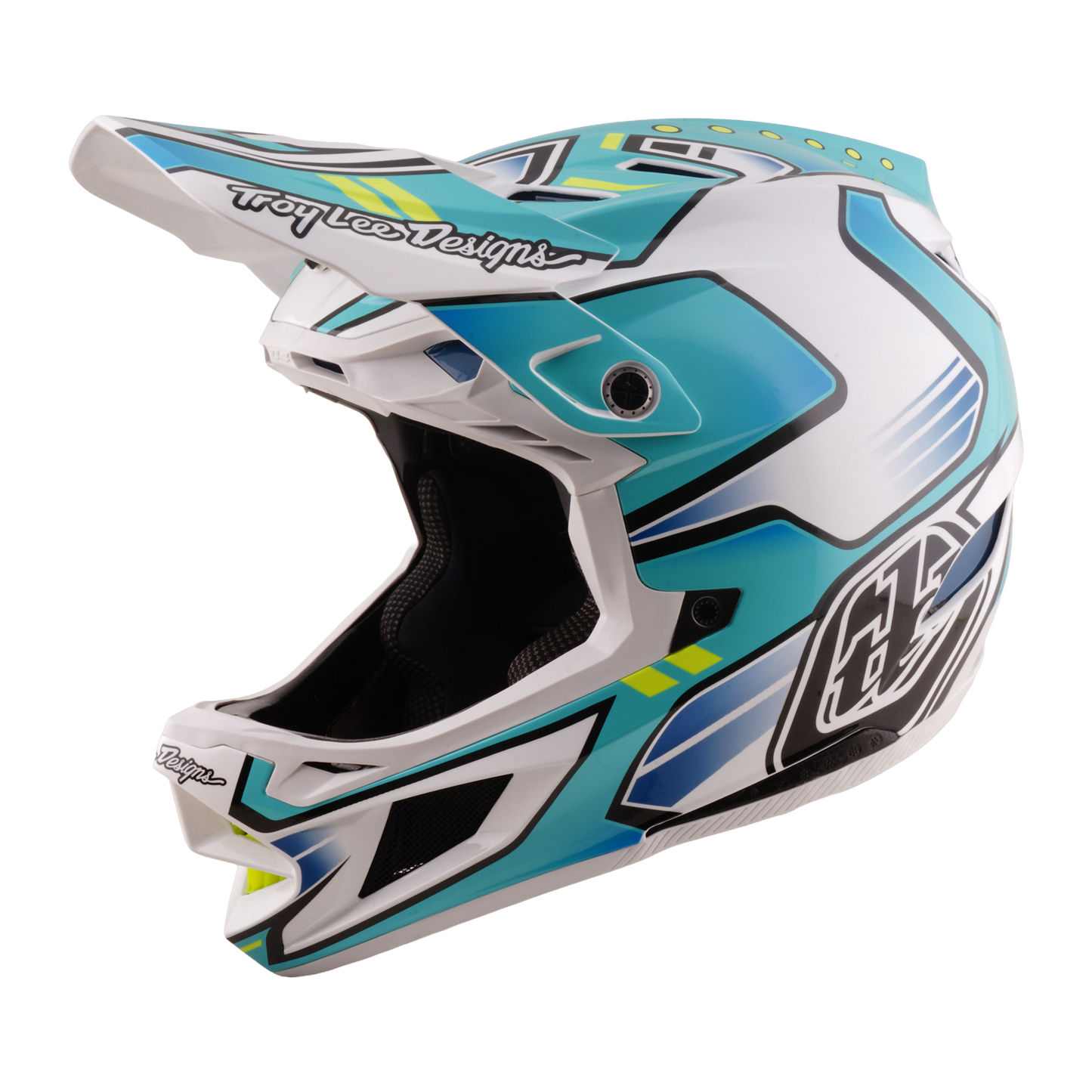 Capacete MTB TROY LEE DESIGNS D4 COMPOSITE MIPS CREST REAL Green