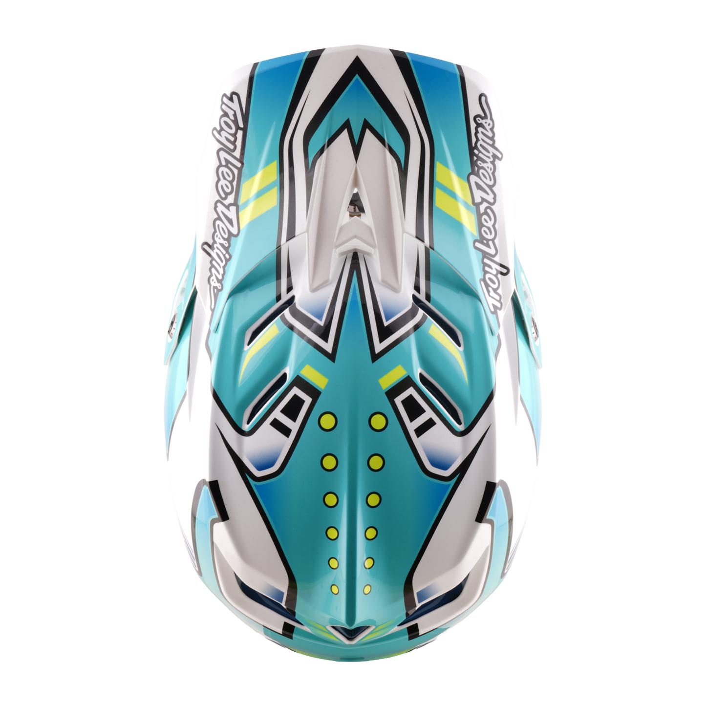 Capacete MTB TROY LEE DESIGNS D4 COMPOSITE MIPS CREST REAL Green