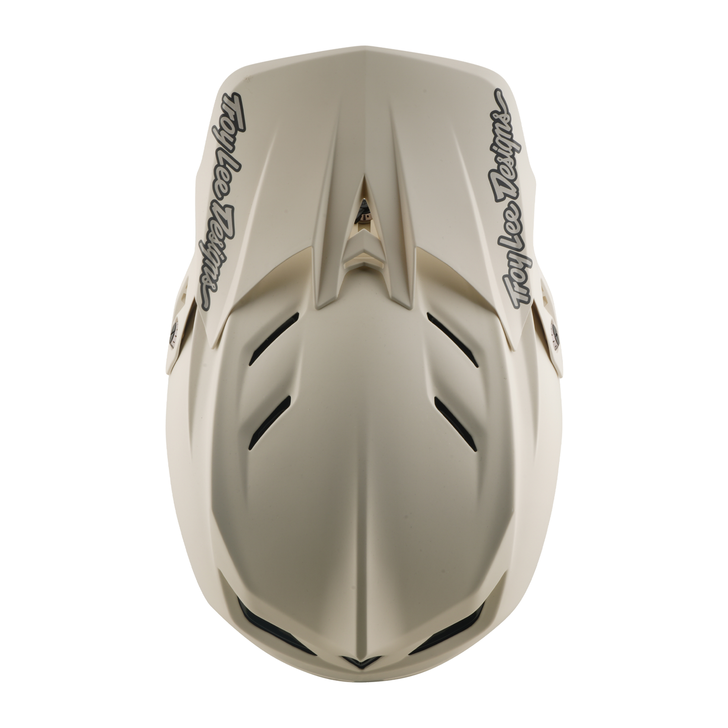 Capacete de BTT TROY LEE DESIGNS D4 COMPOSITE MIPS STEALTH PUMICE Branco