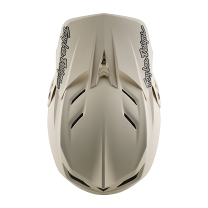 Capacete MTB TROY LEE DESIGNS D4 COMPOSITE MIPS STEALTH PUMICE Branco