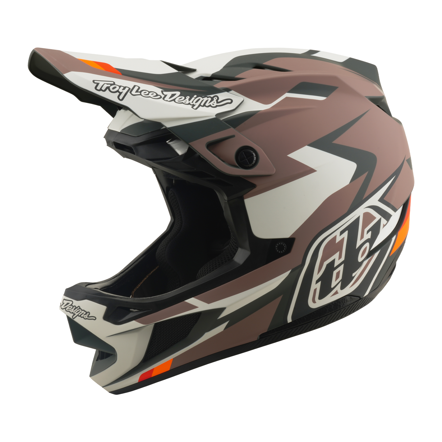Capacete de BTT TROY LEE DESIGNS D4 POLIACRILITE MIPS ROAMER Clay