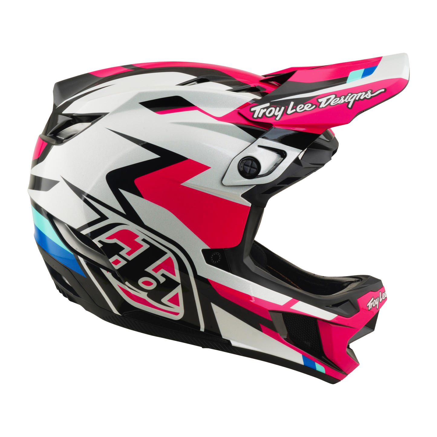 Capacete de BTT TROY LEE DESIGNS D4 POLYACRYLITE MIPS ROAMER Magenta