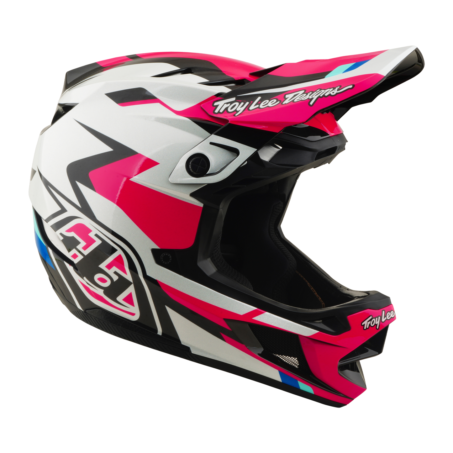Capacete de BTT TROY LEE DESIGNS D4 POLYACRYLITE MIPS ROAMER Magenta