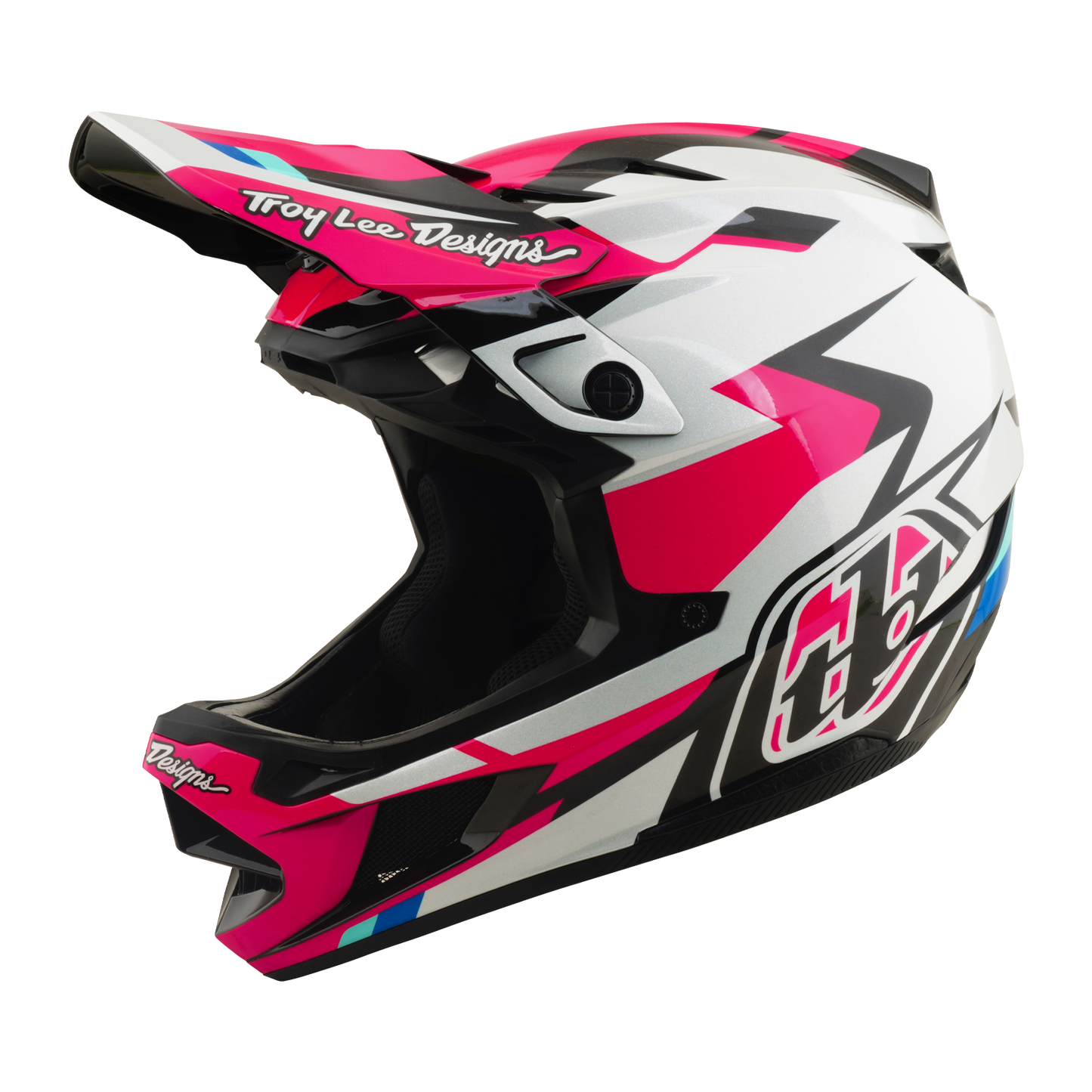 Capacete de BTT TROY LEE DESIGNS D4 POLYACRYLITE MIPS ROAMER Magenta