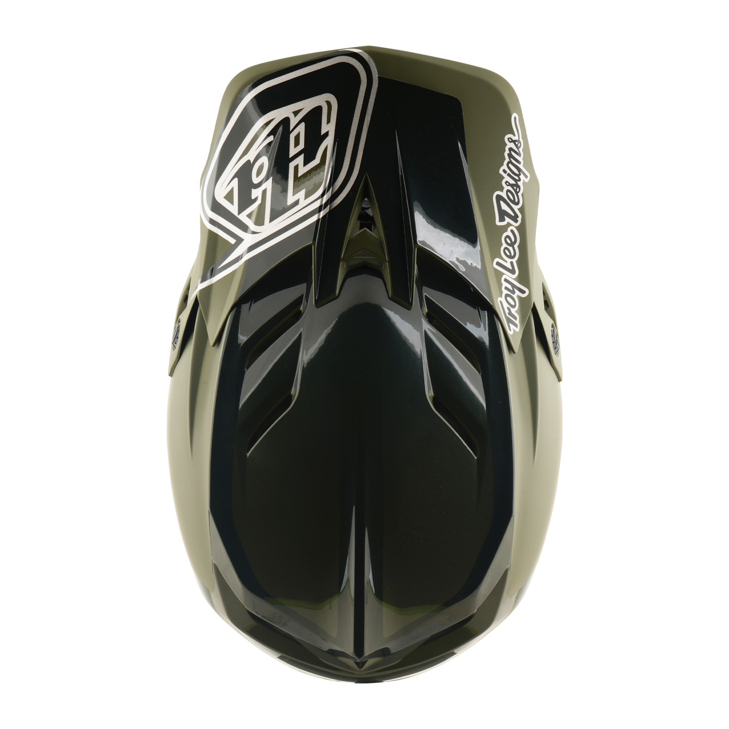 Capacete de BTT TROY LEE DESIGNS D4 POLYACRYLITE MIPS SHADOW BEETLE Cáqui