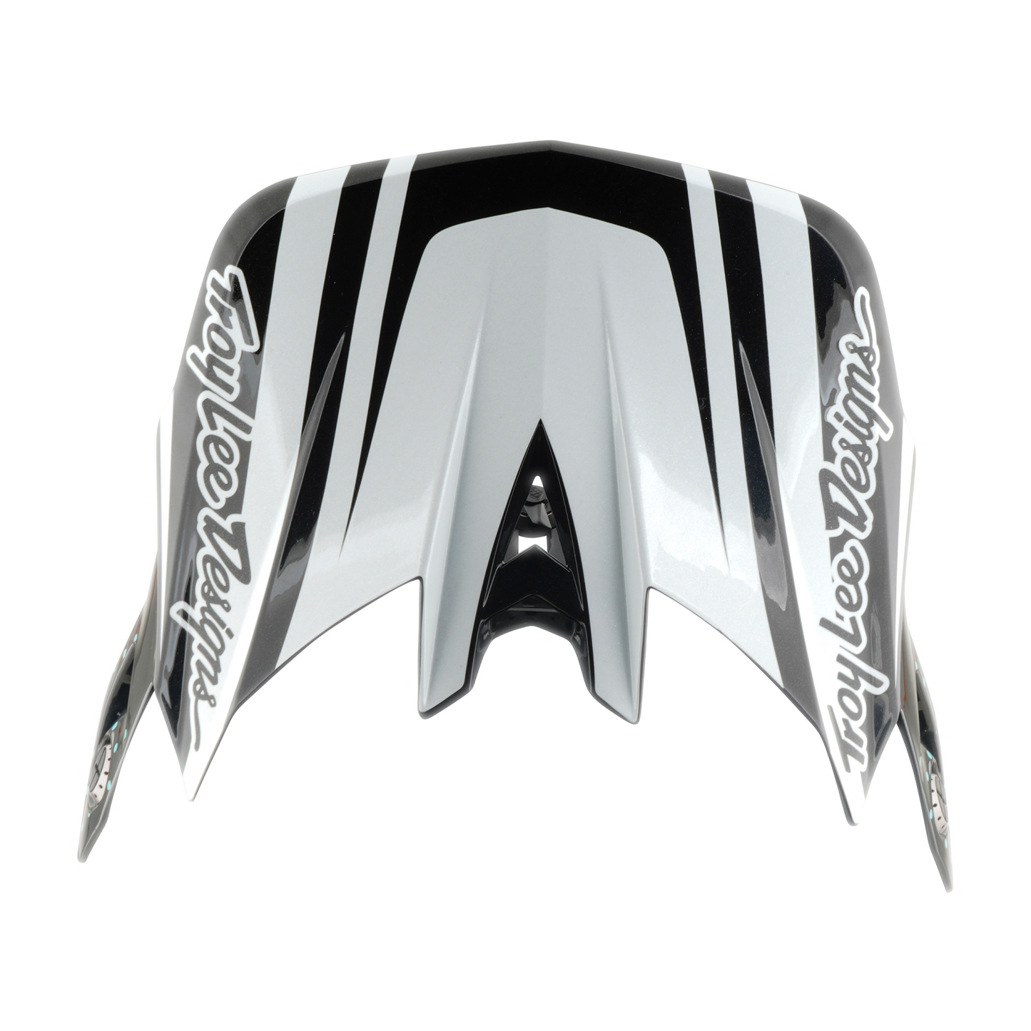 Capacete de BTT TROY LEE DESIGNS D4 POLYACRYLITE MIPS THE LINE Carvão/Branco