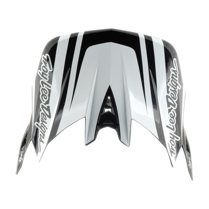Capacete BTT TROY LEE DESIGNS D4 POLYACRYLITE MIPS THE LINE Carvão/Branco