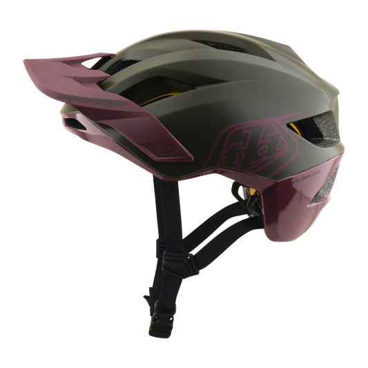 Capacete MTB TROY LEE DESIGNS FLOWLINE POINT MIPS Cinzento/Prune