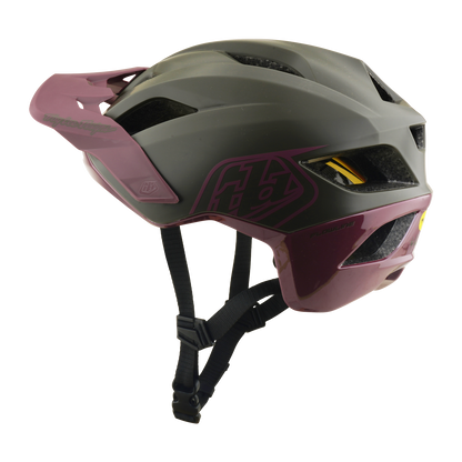 Capacete MTB TROY LEE DESIGNS FLOWLINE POINT MIPS Cinzento/Ameixa