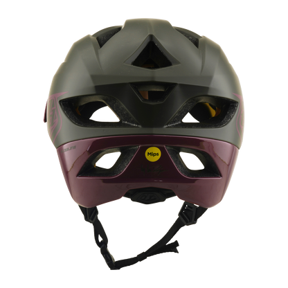 Capacete MTB TROY LEE DESIGNS FLOWLINE POINT MIPS Cinzento/Ameixa