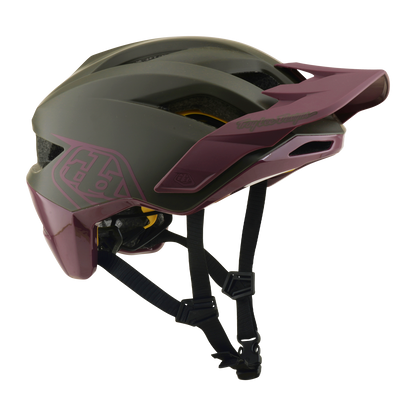 Capacete MTB TROY LEE DESIGNS FLOWLINE POINT MIPS Cinzento/Ameixa