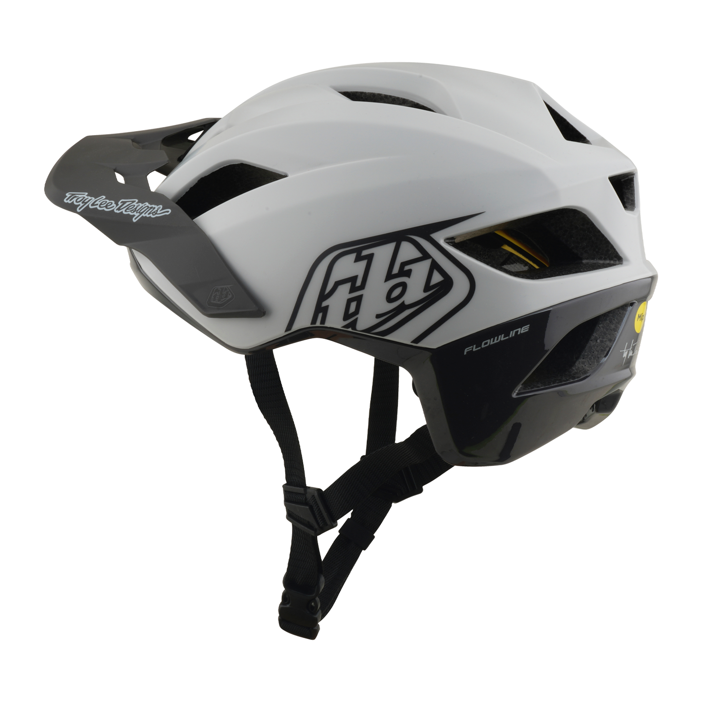 Capacete de BTT TROY LEE DESIGNS FLOWLINE POINT MIPS Cinzento