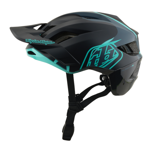 Capacete MTB TROY LEE DESIGNS FLOWLINE SE MIPS BADGE Carbono/Azul