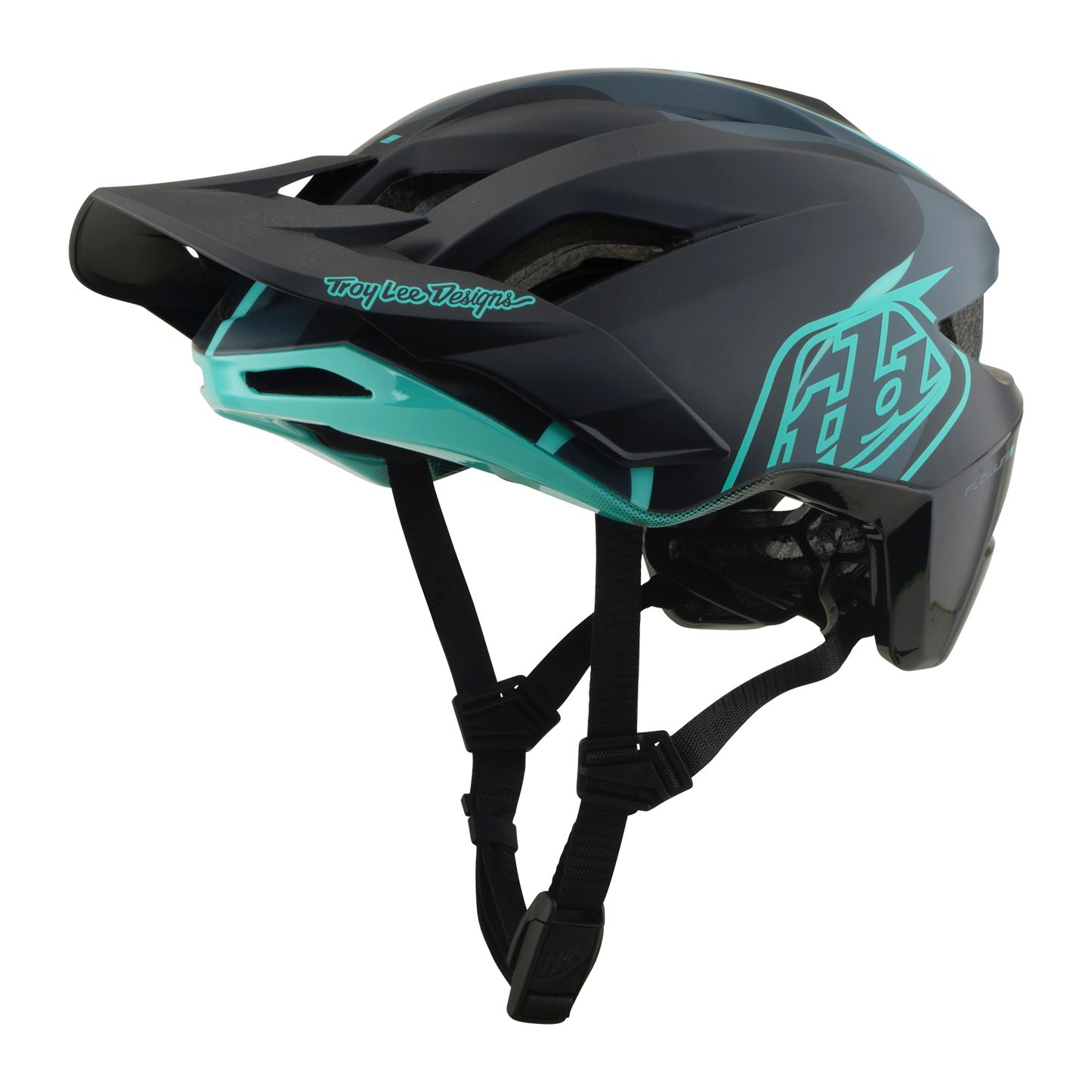 Capacete MTB TROY LEE DESIGNS FLOWLINE SE MIPS BADGE Carbono/Azul