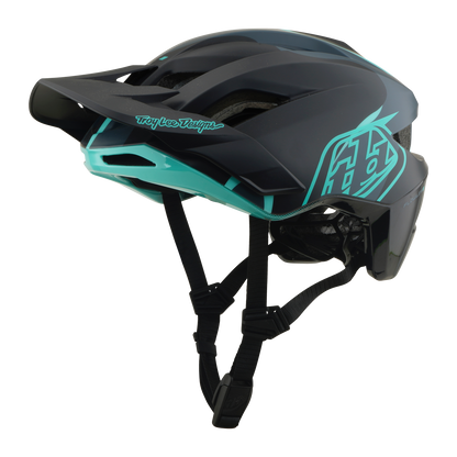 Capacete MTB TROY LEE DESIGNS FLOWLINE SE MIPS BADGE Carbon/Azul